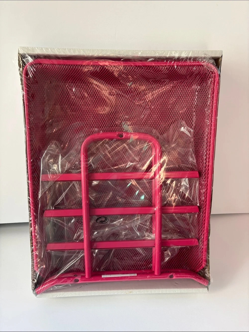🩷IKEA DOKUMENT 3-Tier Sliding Desk Organizer Tray – Pink – New in Box 🩷
